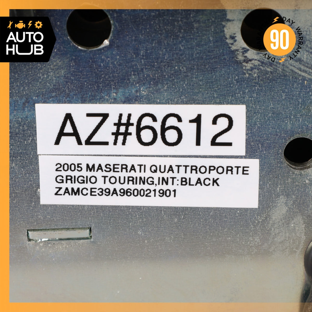 03-13 Maserati Quattroporte M139 Rear Center Seat Headrest Black OEM - photo 18