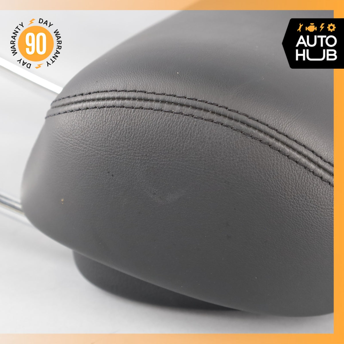 07-09 Mercedes W211 E63 AMG Seat Headrest Head Rest Left Or Right Side Black OEM - photo 7