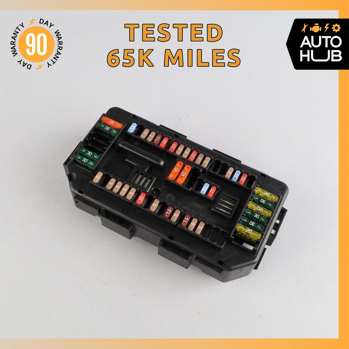 BMW F32 435i 428i Coupe Front Distribution Relay Junction Fuse Box OEM - photo 1
