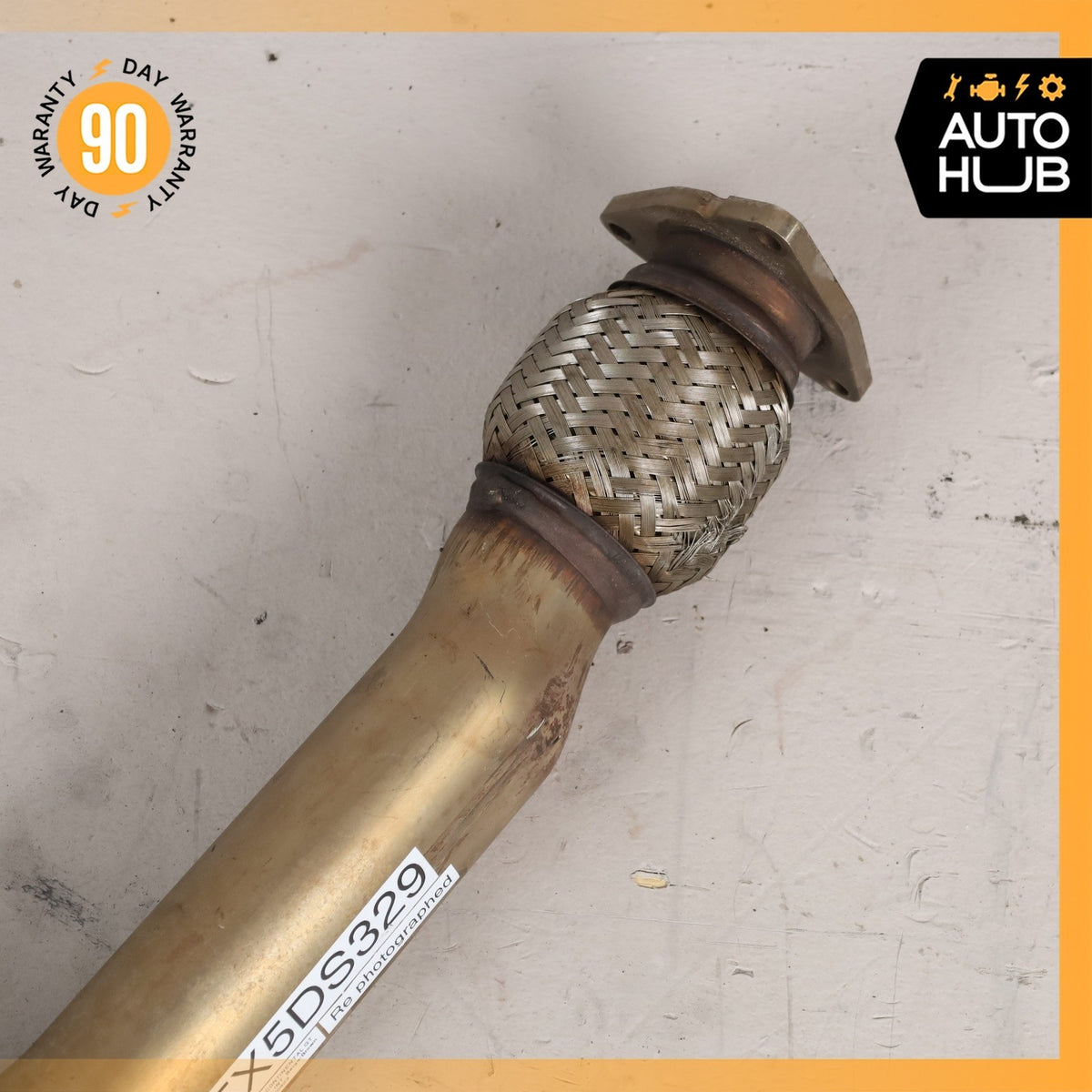 03-13 Bentley Continental GT GTC Exhaust Downpipe Left Driver Side OEM 56k - photo 5