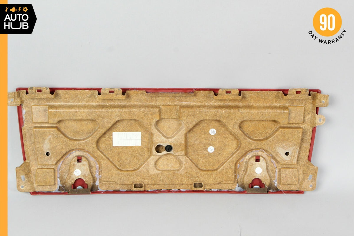 03-06 Mercedes R230 SL500 SL55 AMG Rear Center Cover Trim Panel Red OEM - photo 6