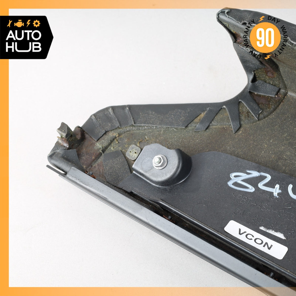 2011 Bentley Continental GTC Right Side Rear Interior Quarter Trim Hinge OEM - photo 13