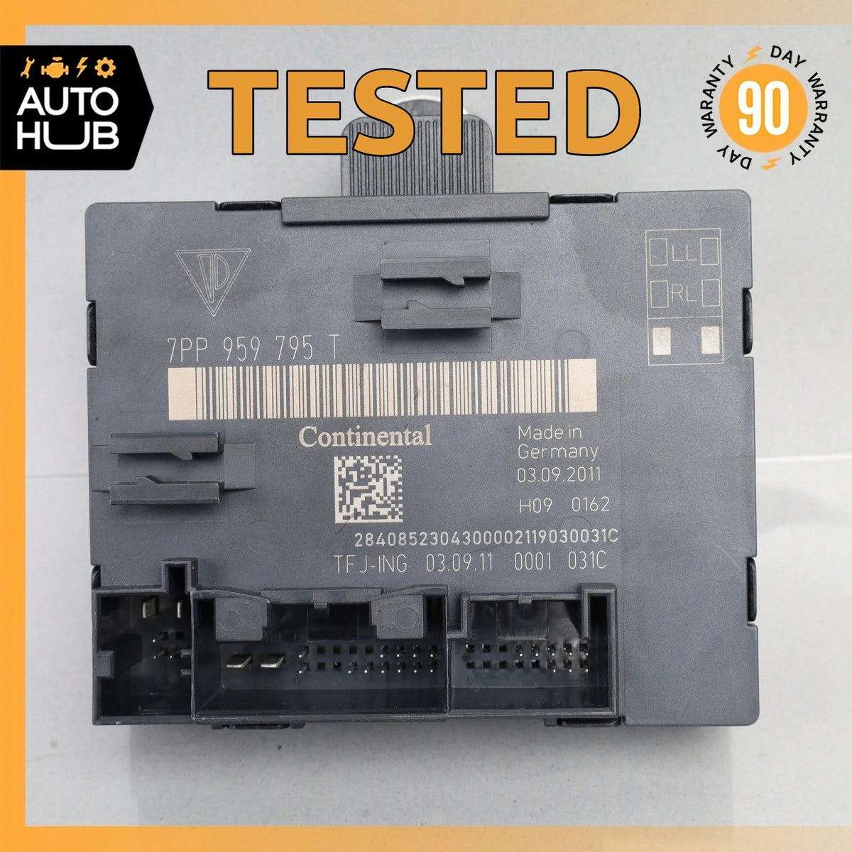 Porsche Cayenne 958 Rear Left or Right Side Door Control Module 7PP959795T OEM - photo 1