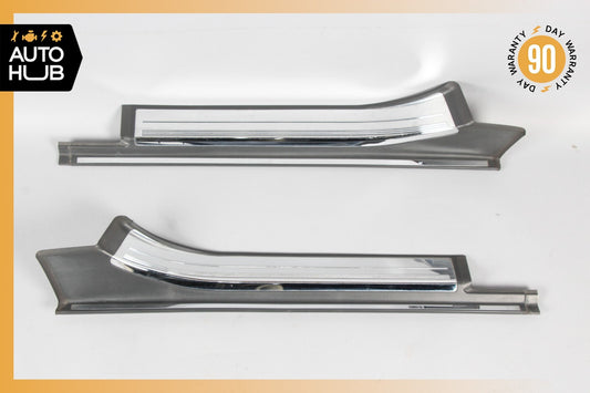 03-06 Mercedes W220 S55 S65 AMG Door Step Sill Panel Rear Left & Right Side OEM - photo 1