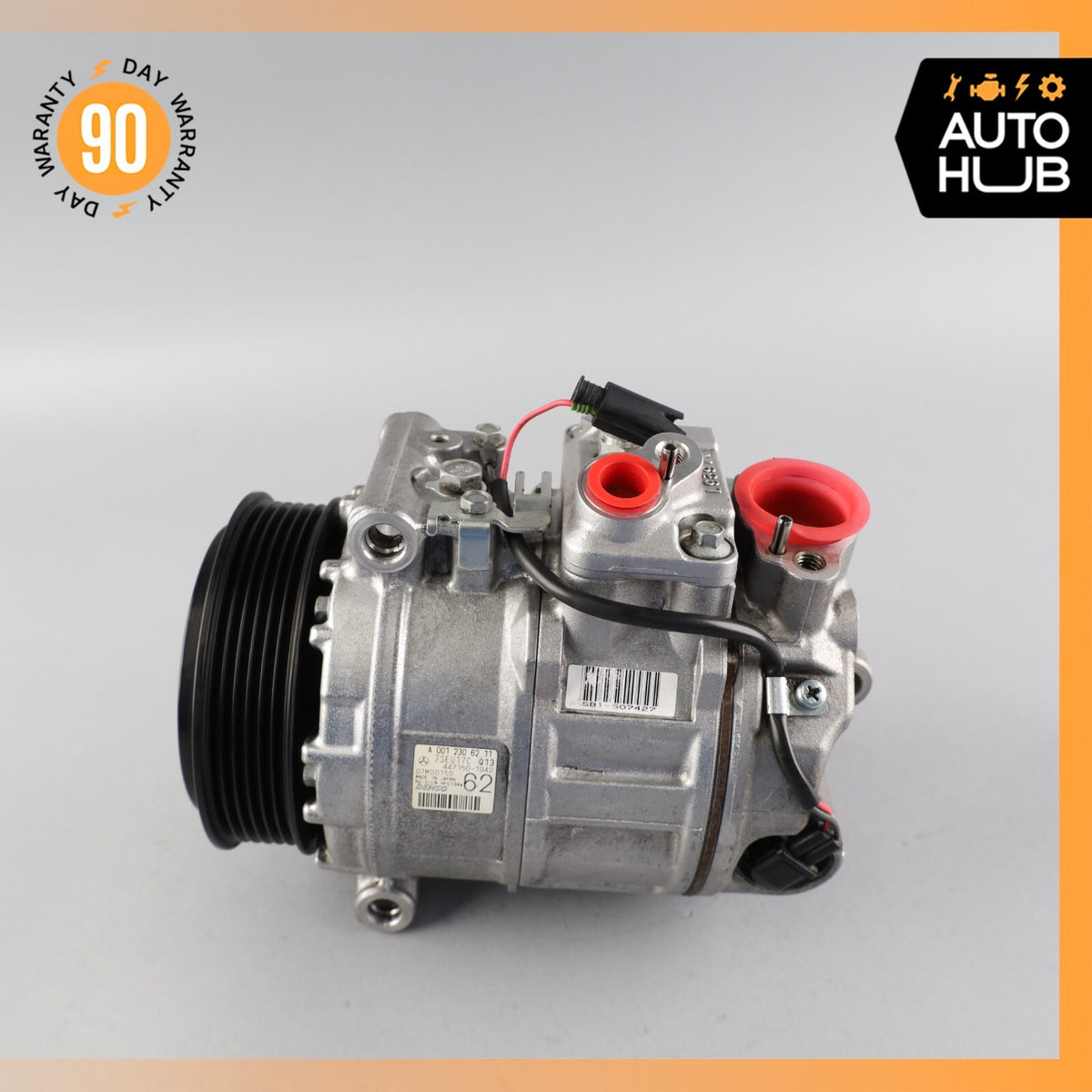 07-12 Mercedes R230 SL550 M273 A/C Air Conditioning Compressor 0012306211 OEM - photo 3