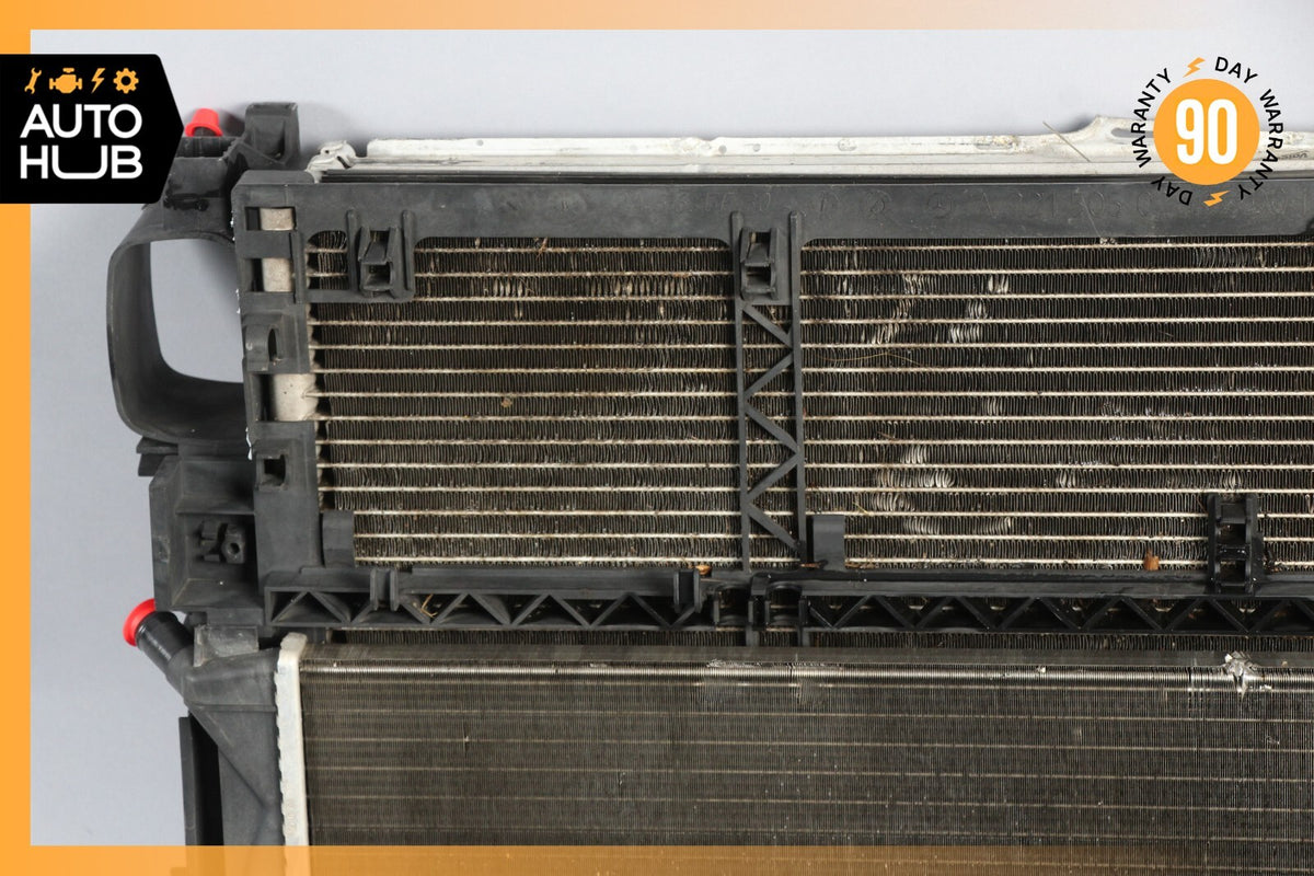 07-09 Mercedes W221 S600 CL600 Cooling Radiator AC A/C Condenser OEM - photo 2