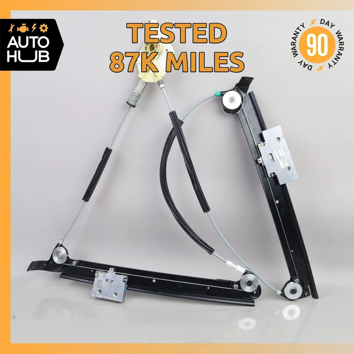 03-07 Bentley Continental GT Coupe Front Right Door Window Regulator OEM 87k - photo 1