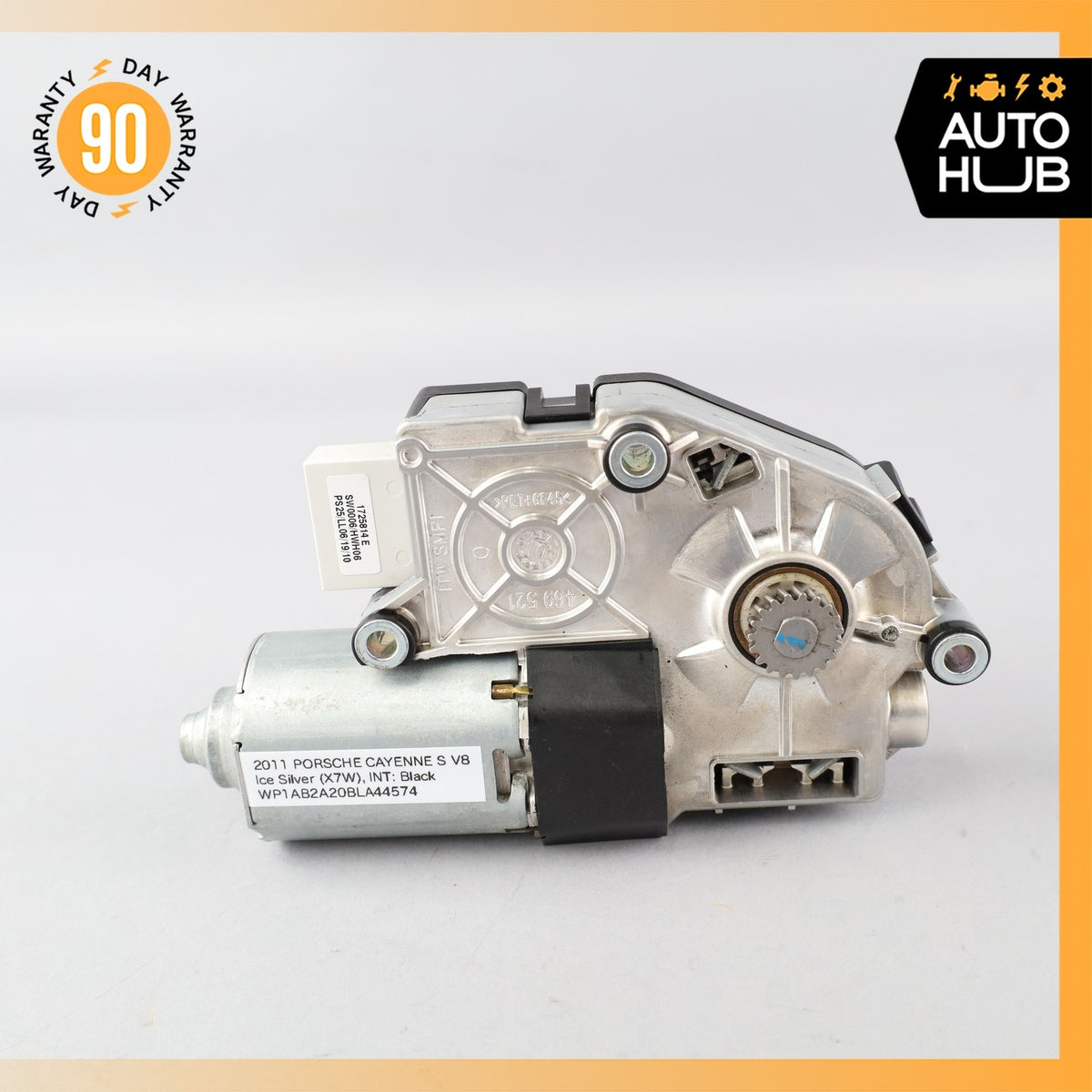 11-18 Porsche Cayenne 958 Turbo / Hybrid S Roof Sun Shade Roller Blind Motor OEM - photo 4
