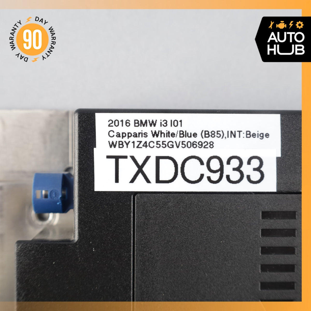 2016 BMW i3 I01 Hybrid Communication Control Module OEM 49k - photo 12