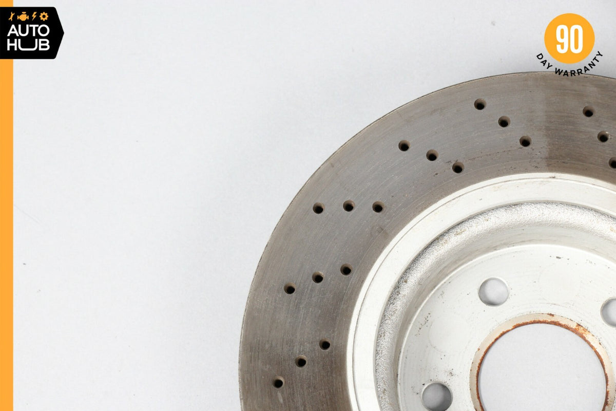 03-06 Mercedes R230 SL500 Front Brake Rotor Disc Set of 2 With Pads OEM - photo 9