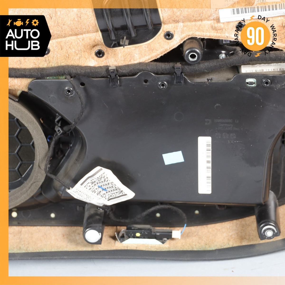 14-17 Maserati Quattroporte GTS M156 Rear Left Interior Door Panel Black OEM - photo 19