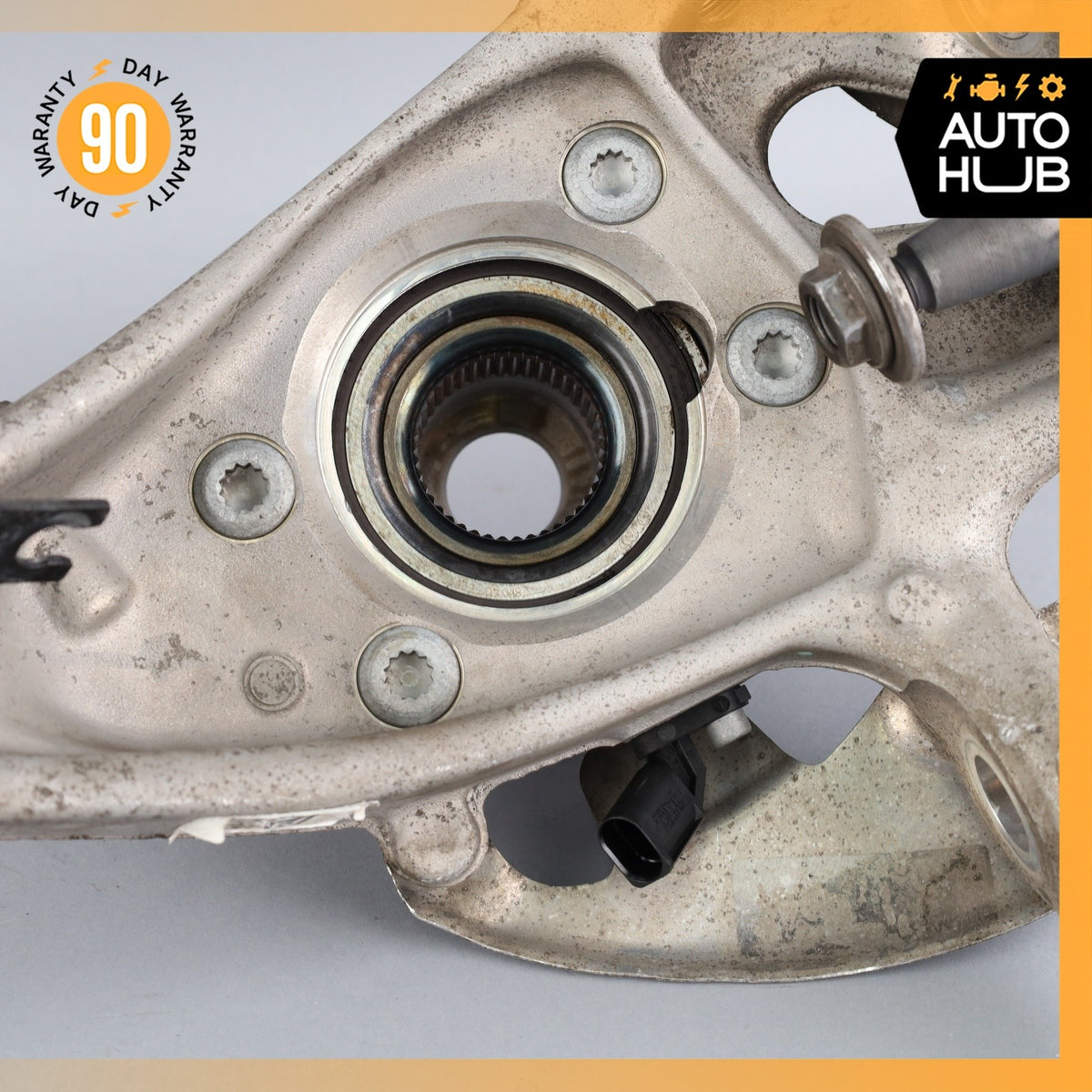 15-25 Porsche Macan 95B S GTS Front Right Spindle Knuckle Hub 95B407254B OEM - photo 12