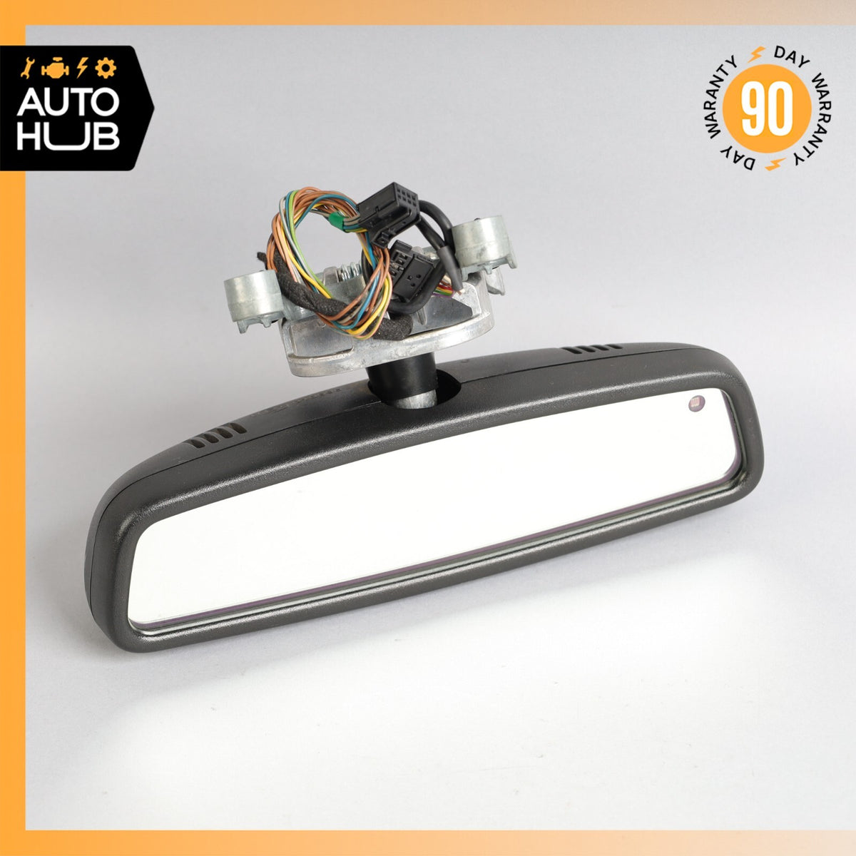 07-09 Mercedes W221 S550 S450 S600 Interior Rear View Mirror Black OEM - photo 1
