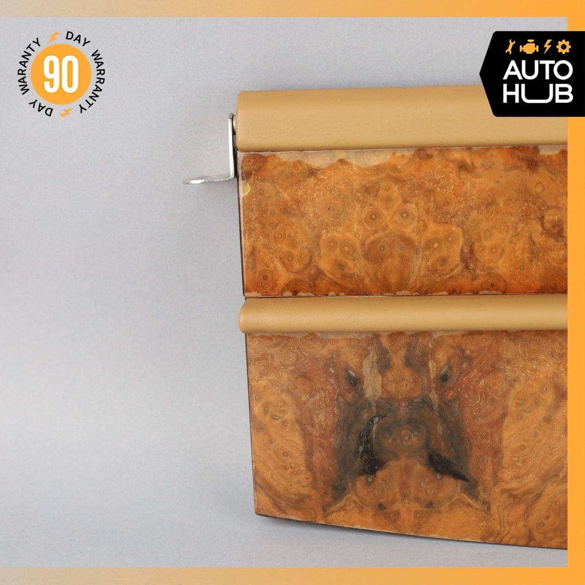 81-89 Rolls Royce Silver Spur Dashboard Dash Glove Box Cover Wood OEM 40k - photo 3