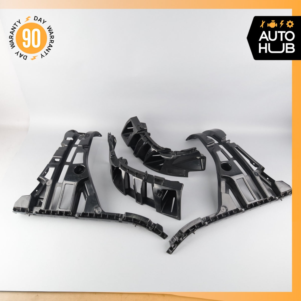Mercedes W222 Maybach S600 Rear Left & Right Side Bumper Mount Brackets Set OEM - photo 2