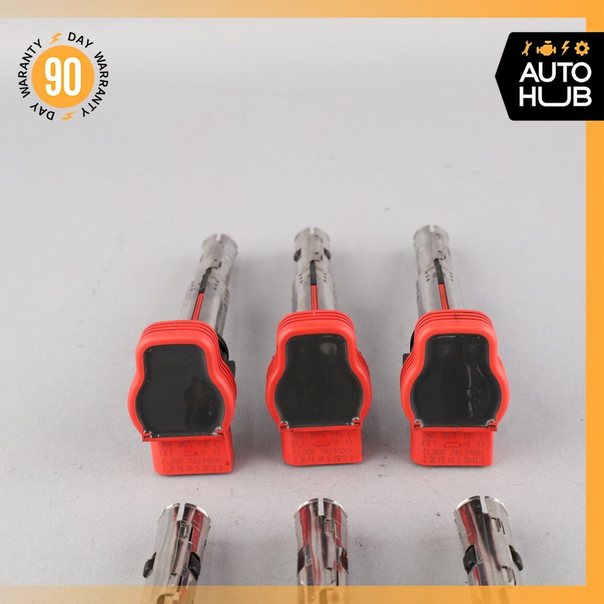10-16 Audi B8 S4 A4 Engine Motor Starter Ignition Coil Coils Set OEM - photo 6