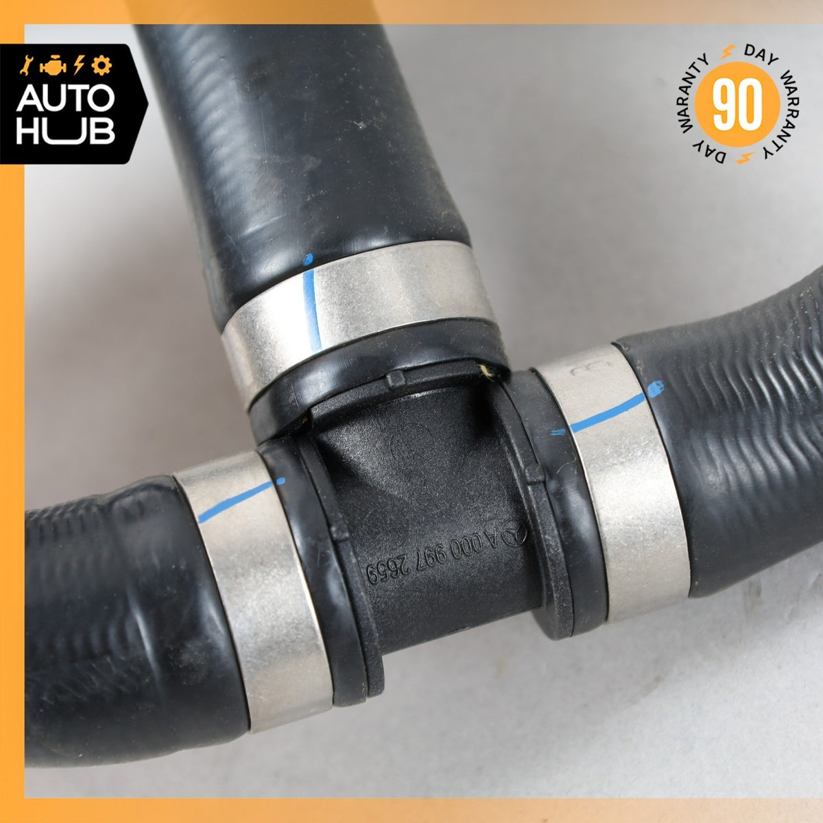 Mercedes W205 C350e Hybrid Cooling Hose Pipe 2055010700 OEM - photo 11