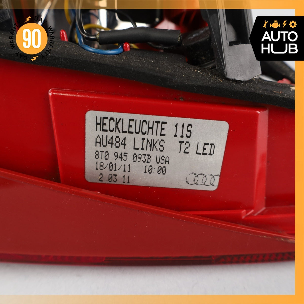 Audi B8 A5 S5 Rear Left Taillight Tail Light Lamp Inner 8T0945093B OEM - photo 12