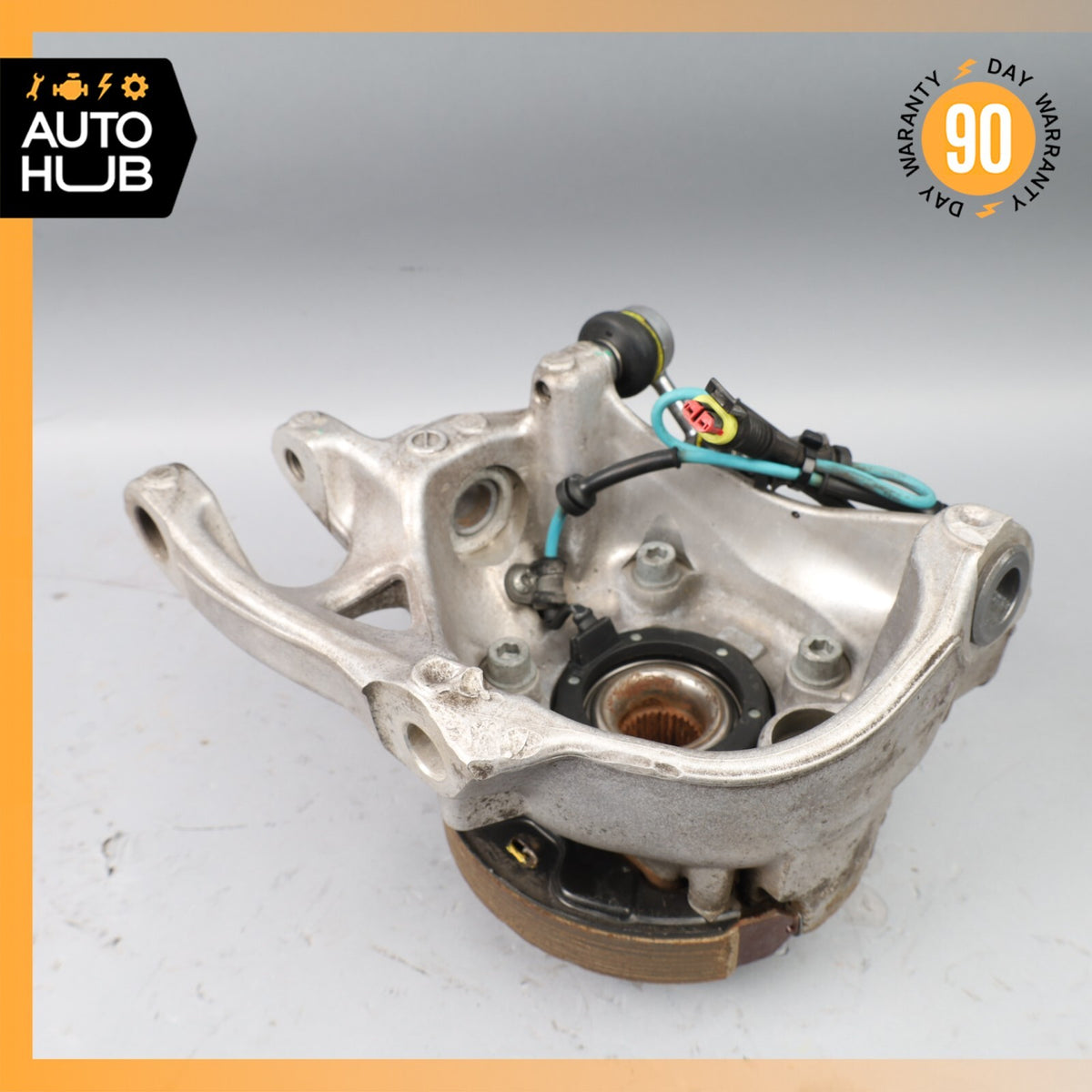 11-19 Maserati GranTurismo S M145 Rear Right Side Spindle Knuckle Hub OEM - photo 13