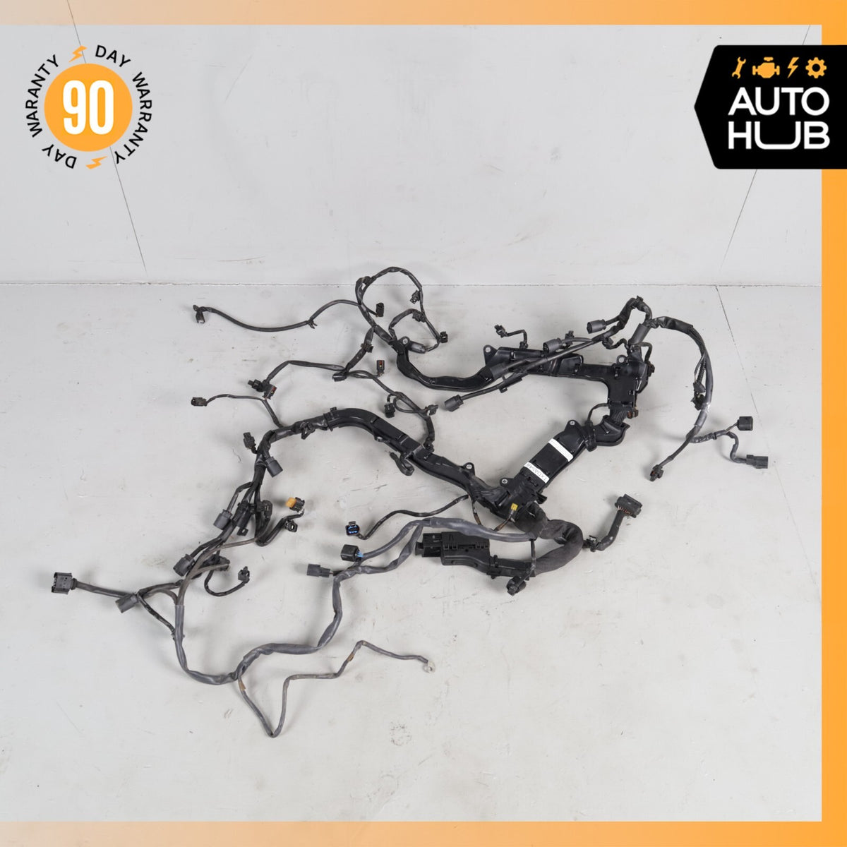 11-14 Mercedes W221 S63 CL63 AMG 5.5L V8 M157 Engine Motor Wiring Harness OEM - photo 2