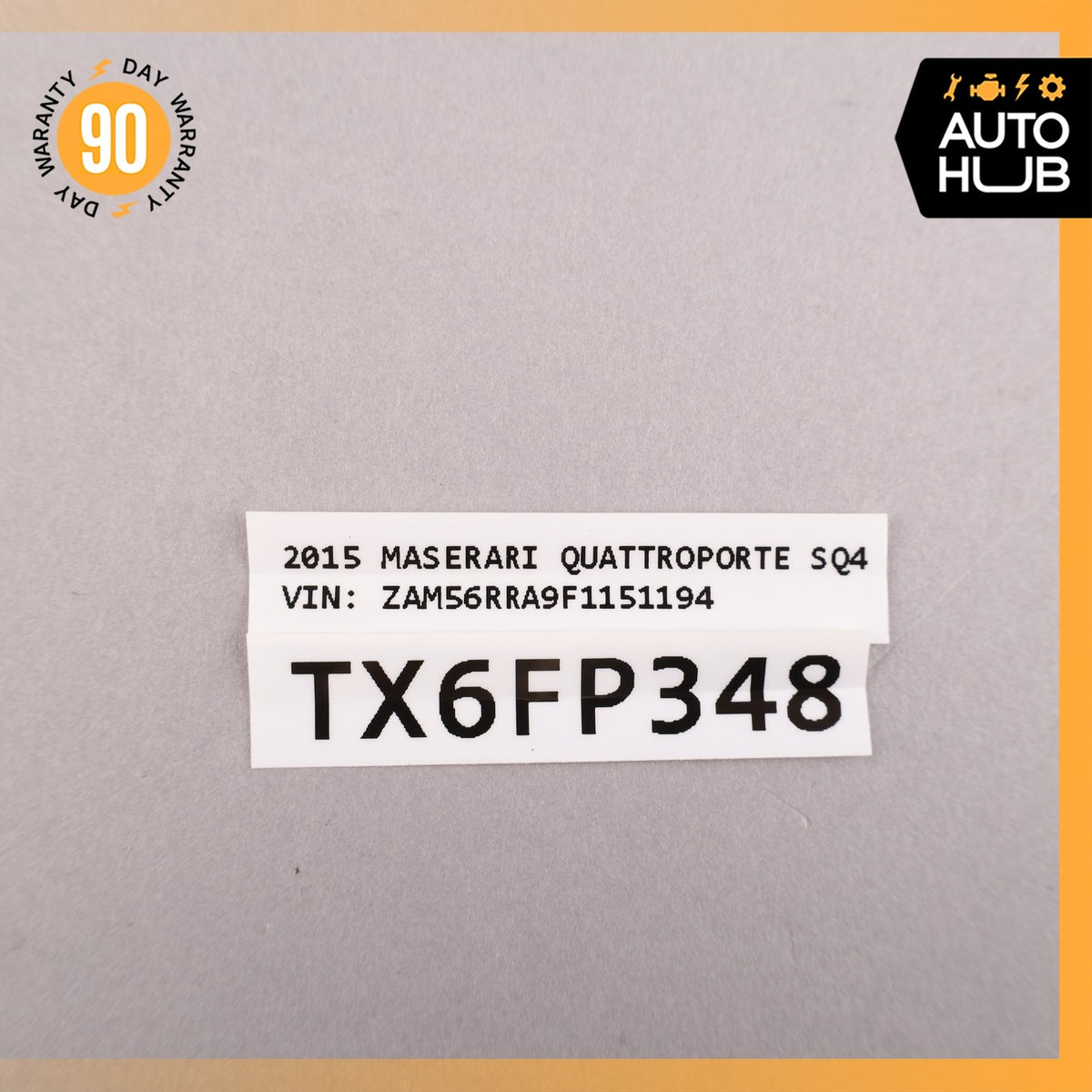 14-17 Maserati Quattroporte SQ4 M156 3.0L Ignition Control Module ECU OEM 46k - photo 10