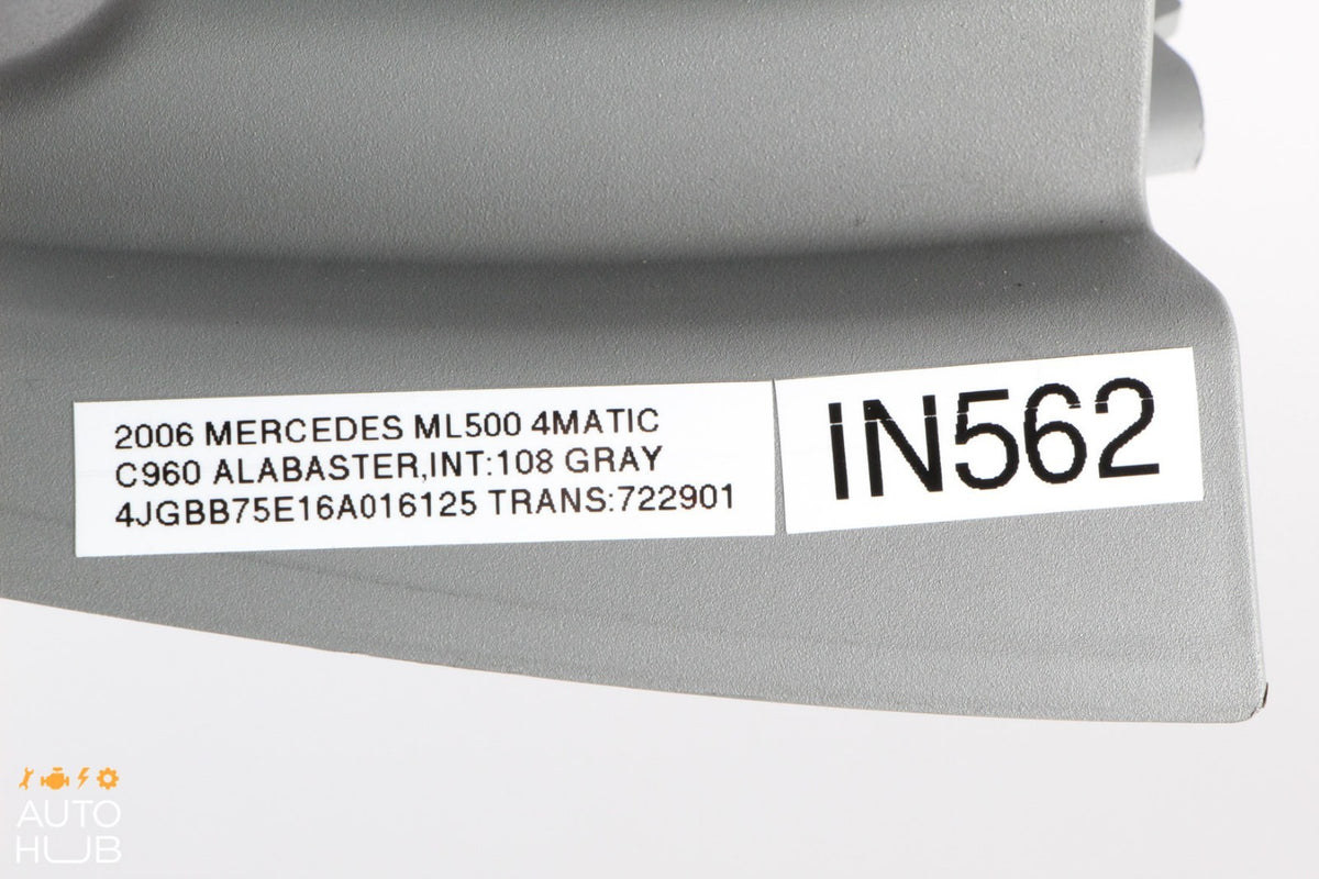 06-12 Mercedes W164 ML500 GL450 Right Passenger Speaker Door Mirror Cover OEM - photo 12