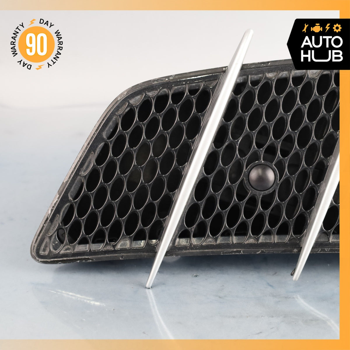 03-12 Mercedes R230 SL550 Left Driver Side Hood Grill Grille OEM - photo 4