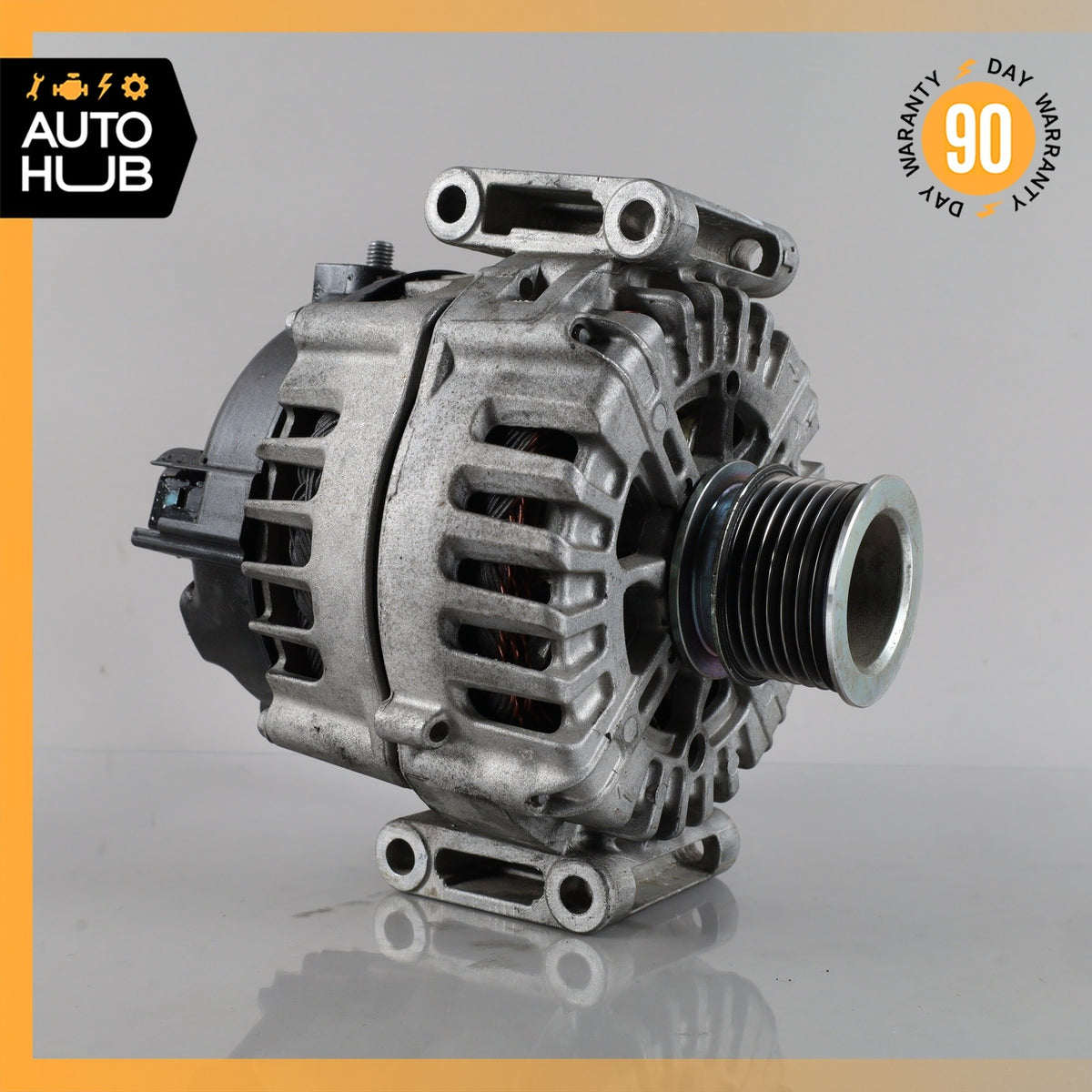 14-17 Mercedes X166 GL350 ML350 Diesel Generator Alternator 250A 0009060903 OEM - photo 5