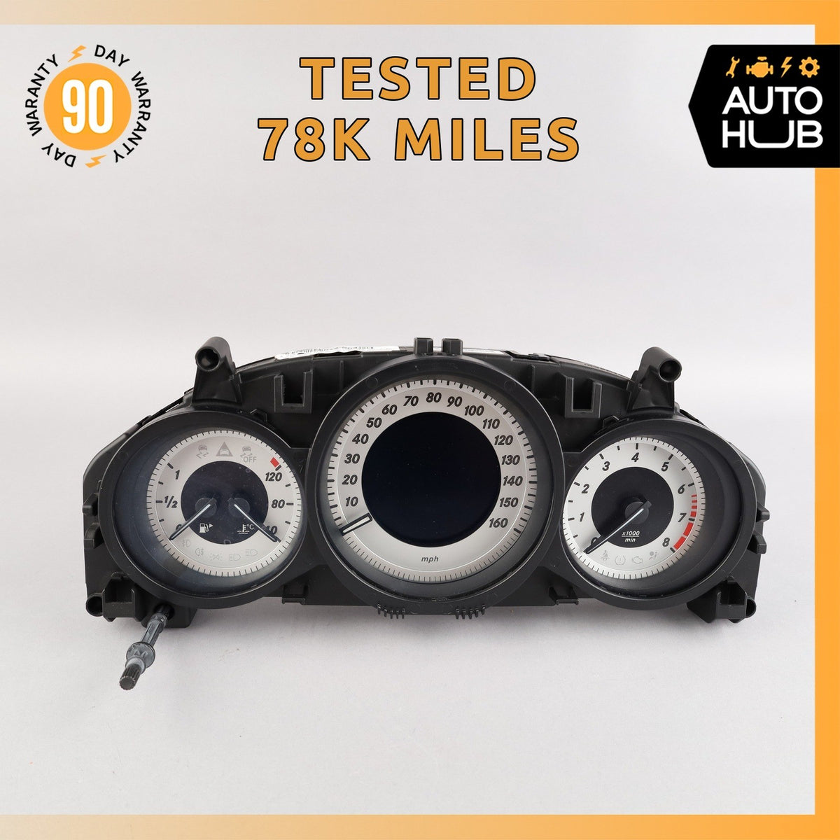 12-14 Mercedes W204 C250 C300 Instrument Speedometer Cluster 2049005213 OEM - photo 1