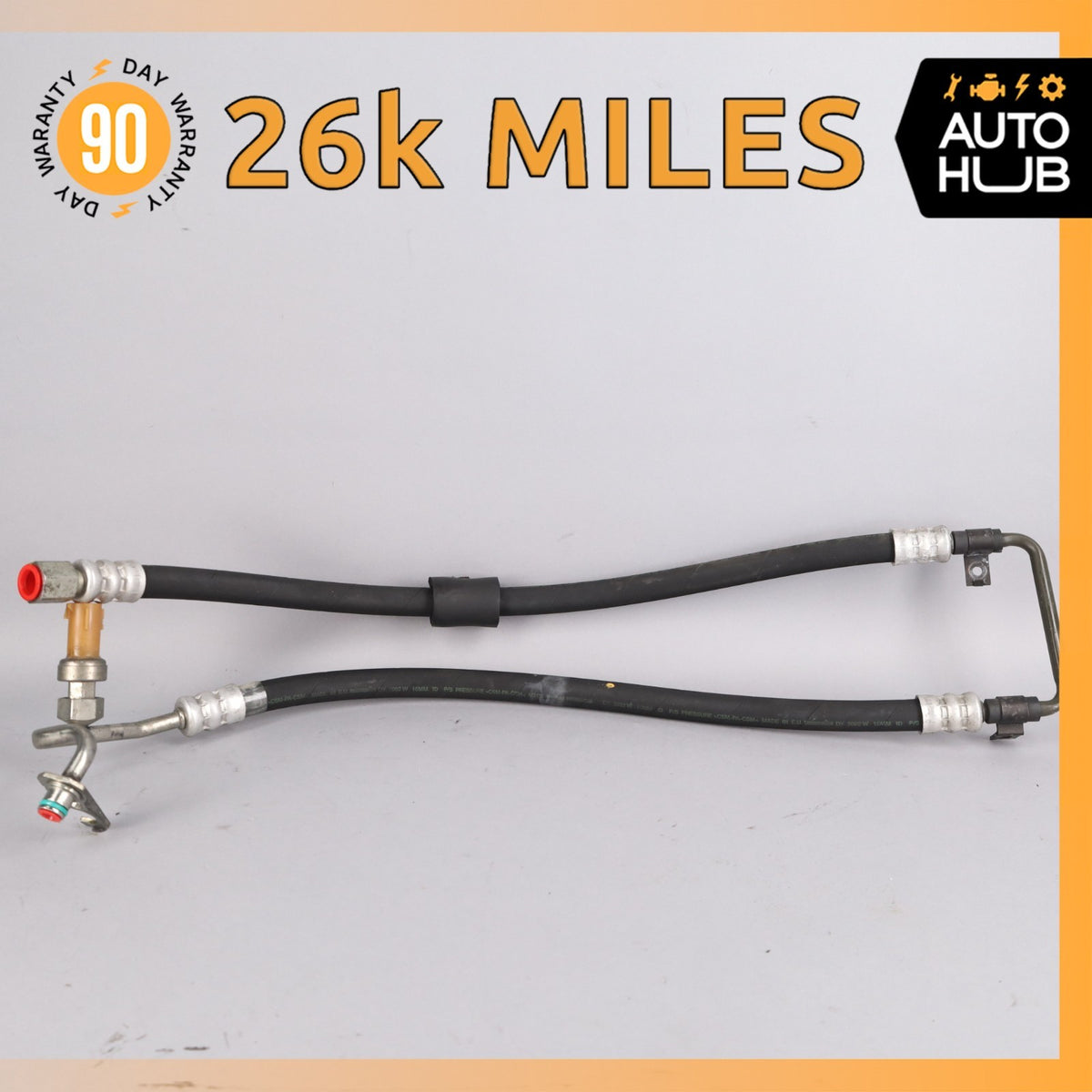 06-17 Aston Martin V8 Vantage Power Steering High Pressure Line Hose OEM 26k - photo 1
