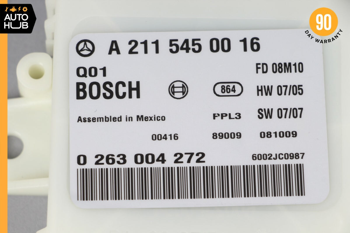 2009 Mercedes W211 E350 E550 Parking Distance Control PDC Module 2115450016 OEM - photo 10