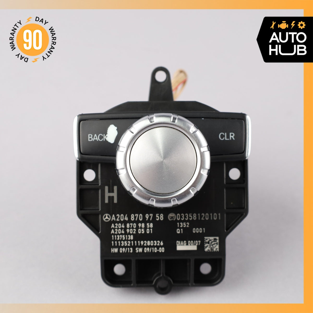 Mercedes W204 C250 E350 Console Head Unit Controller Knob Multi Switch OEM - photo 2