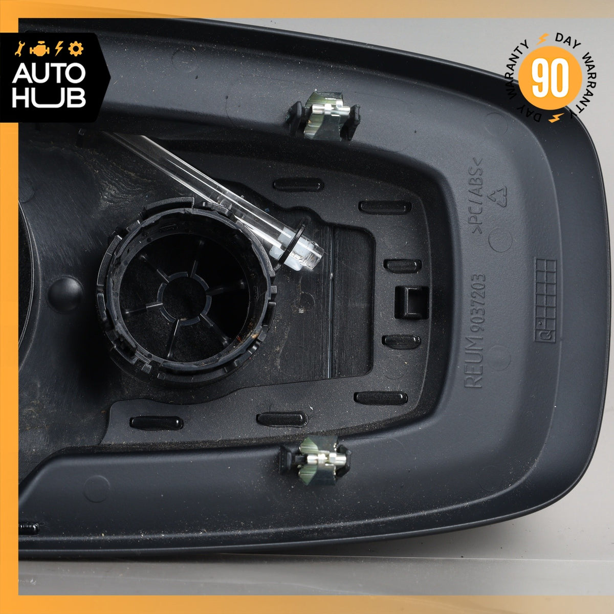 14-17 Mercedes W222 S63 S65 AMG MAYBACH Rear Ceiling Speaker Cover w/LED OEM - photo 10