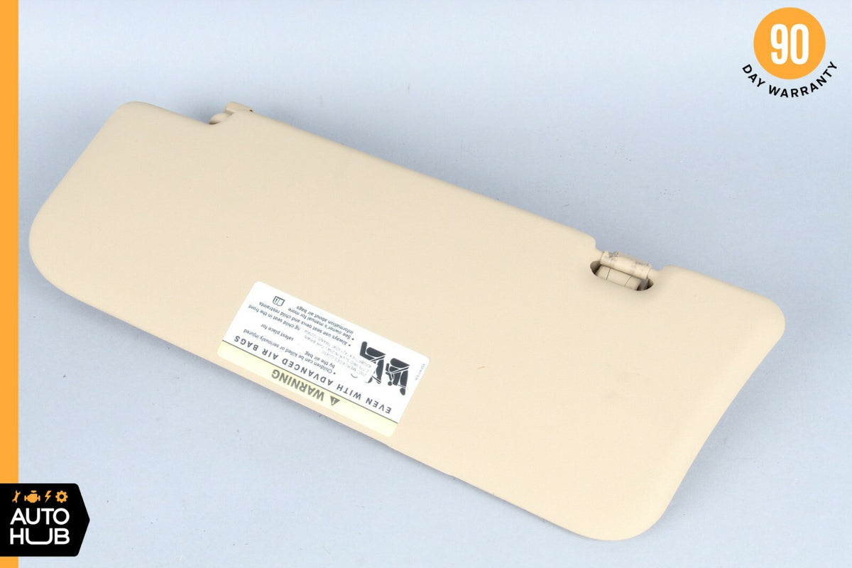 06-12 Mercedes X164 GL450 ML450 Sun Visor Sunvisor Right Side Beige OEM - photo 9