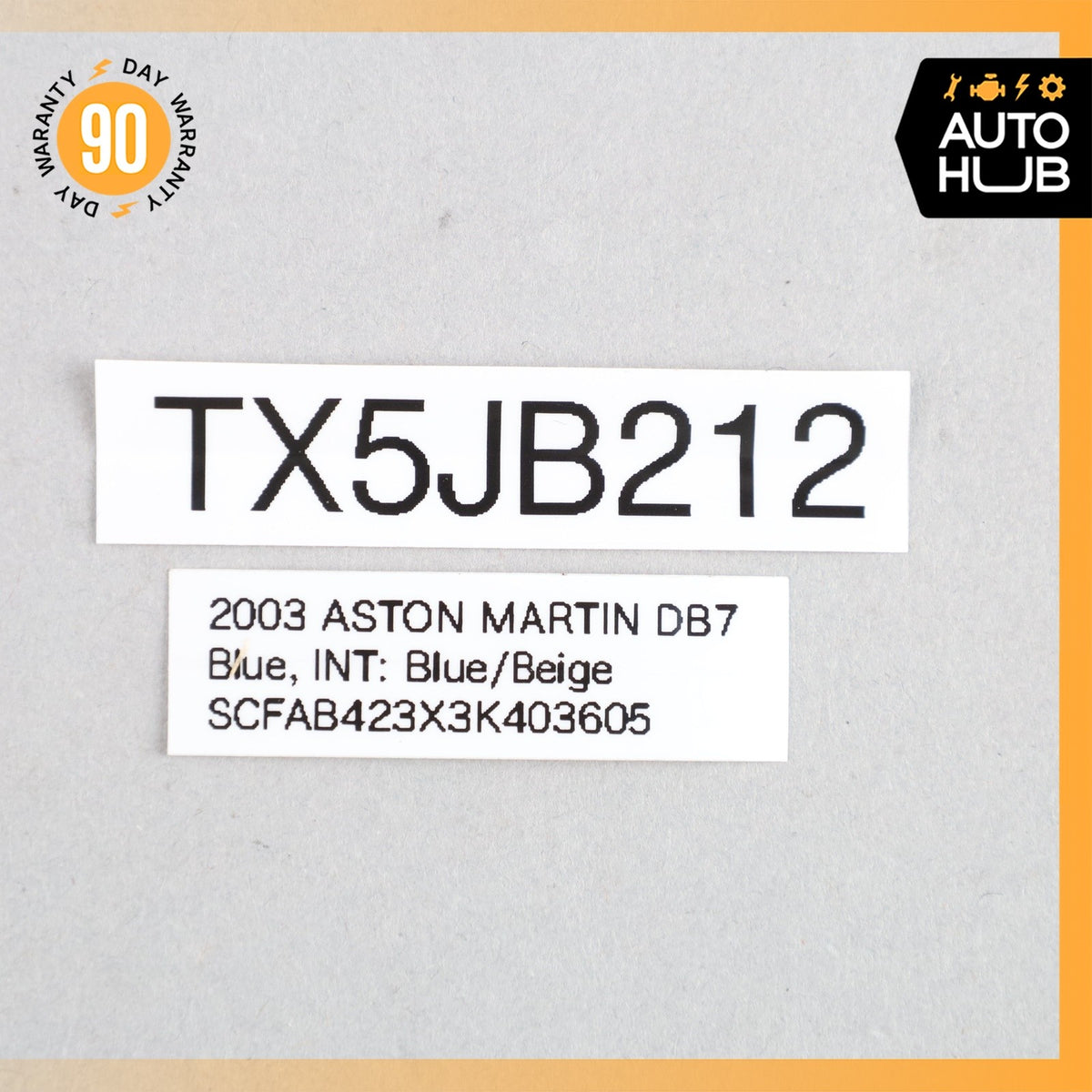 00-04 Aston Martin DB7 Vantage 5.9L V12 Left Engine Motor Throttle Body OEM 38k - photo 11