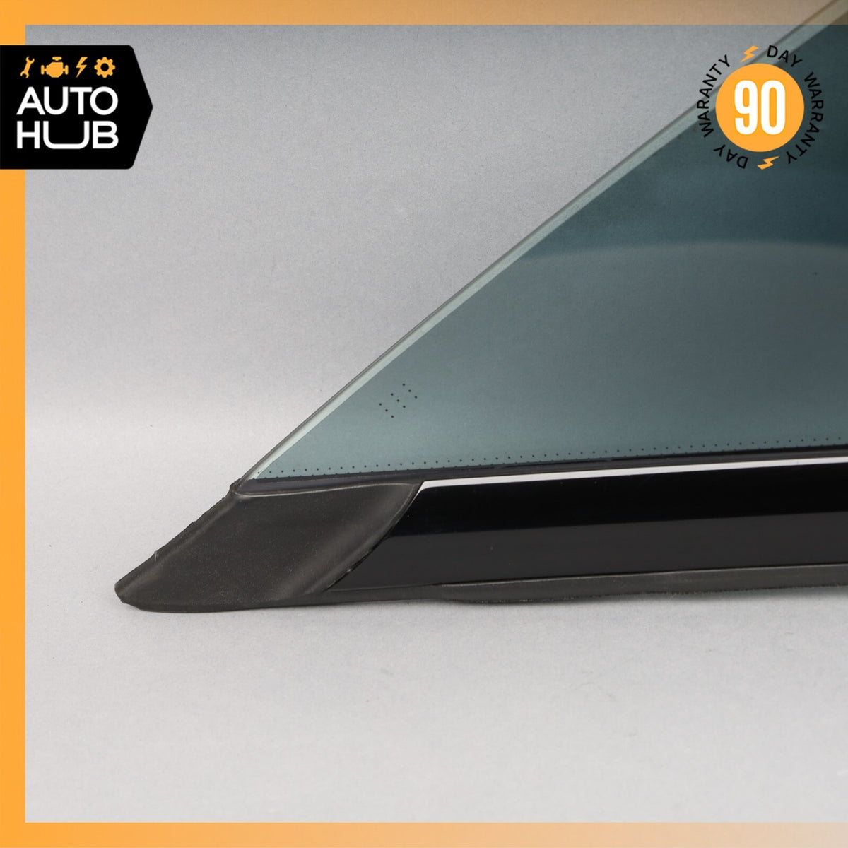 10-19 Aston Martin Rapide Front Left Driver Side Door Corner Window Glass OEM - photo 9
