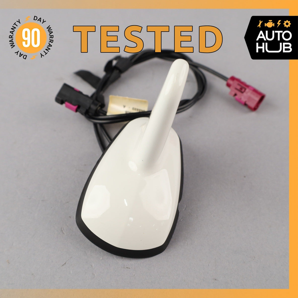 07-13 Mercedes W221 S550 S350 S400 Top Roof Shark Fin Radio Antenna GPS OEM - photo 1