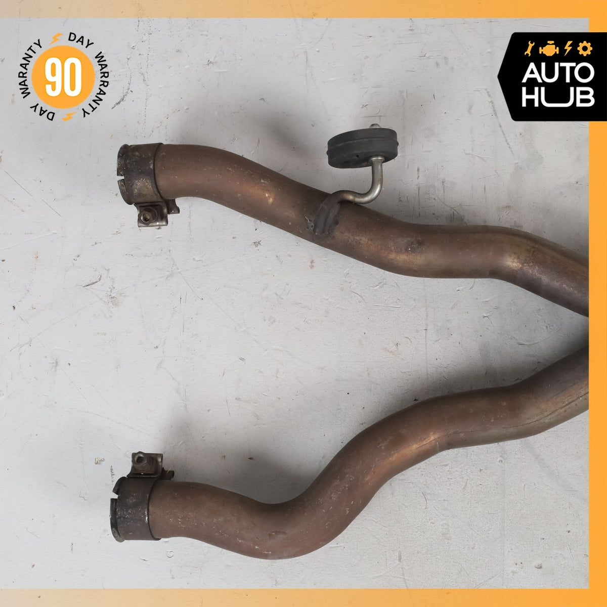 Jaguar X152 F-Type 5.0L V8 Rear Middle Center Exhaust Silencer Muffler Pipe OEM - photo 8