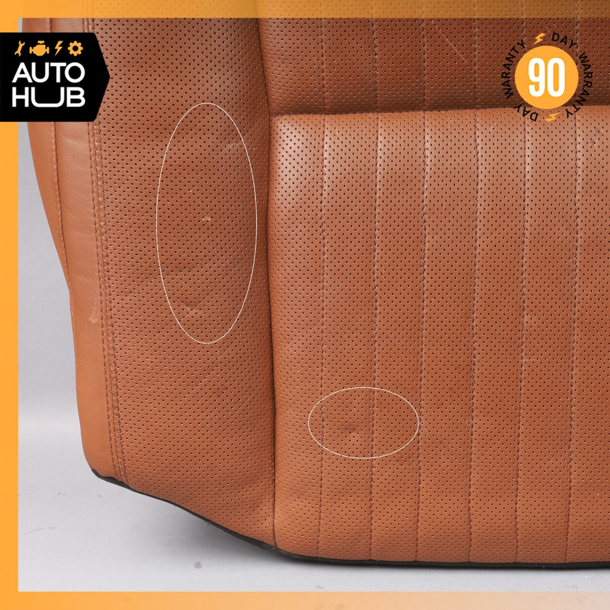 07-09 Mercedes W221 S600 Rear Left Side Bottom Lower Seat Cushion Designo OEM - photo 3