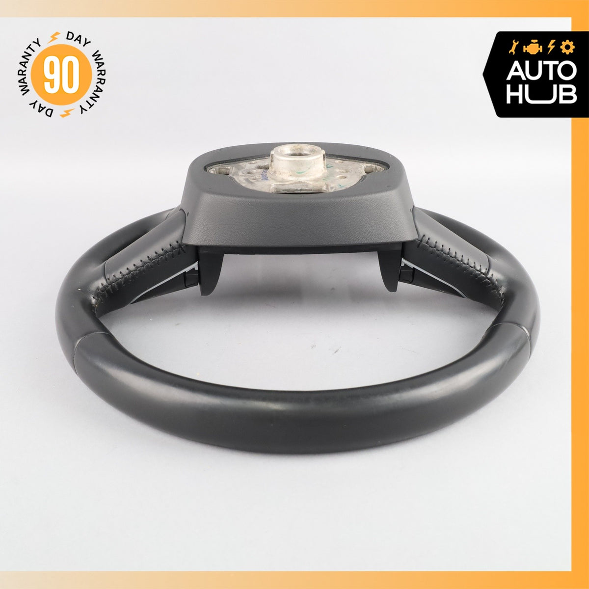 Audi 8R Q5 4-Spoke Steering Wheel w/ Switch Black 8R0419091BD OEM - photo 11