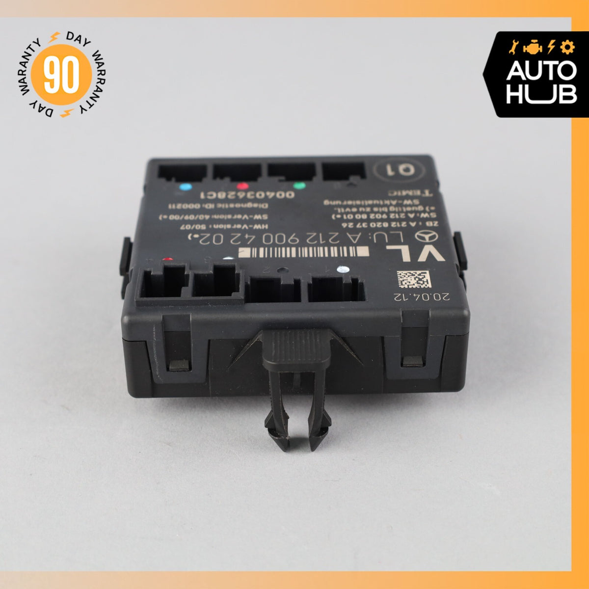 08-18 Mercedes W207 E350 C300 SLK350 Front Left Side Door Control Module OEM - photo 3