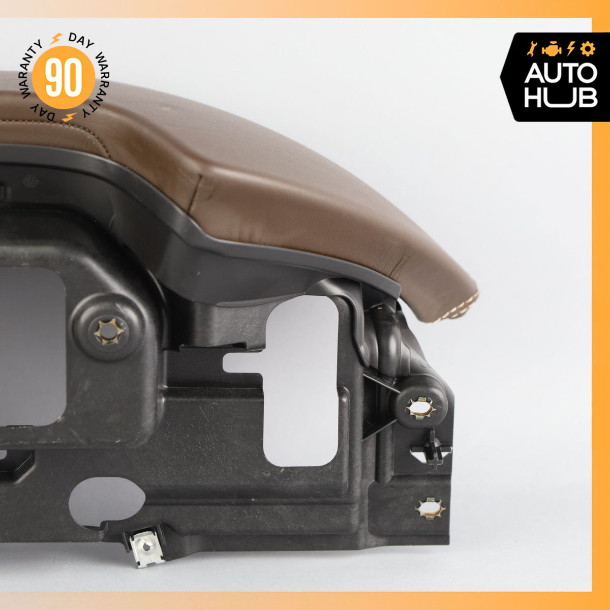 11-18 Porsche Cayenne 958 Upper Dashboard Dash Board Cluster Cover Brown OEM - photo 11