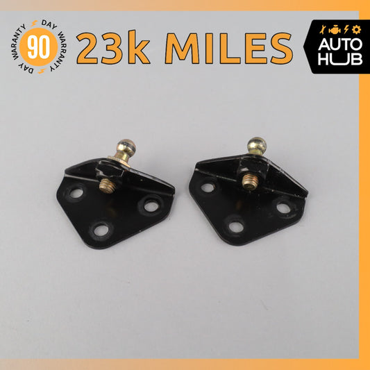 Aston Martin DB7 Convertible Trunk Lid Shock Lift Support Strut Brackets Set OEM - photo 1