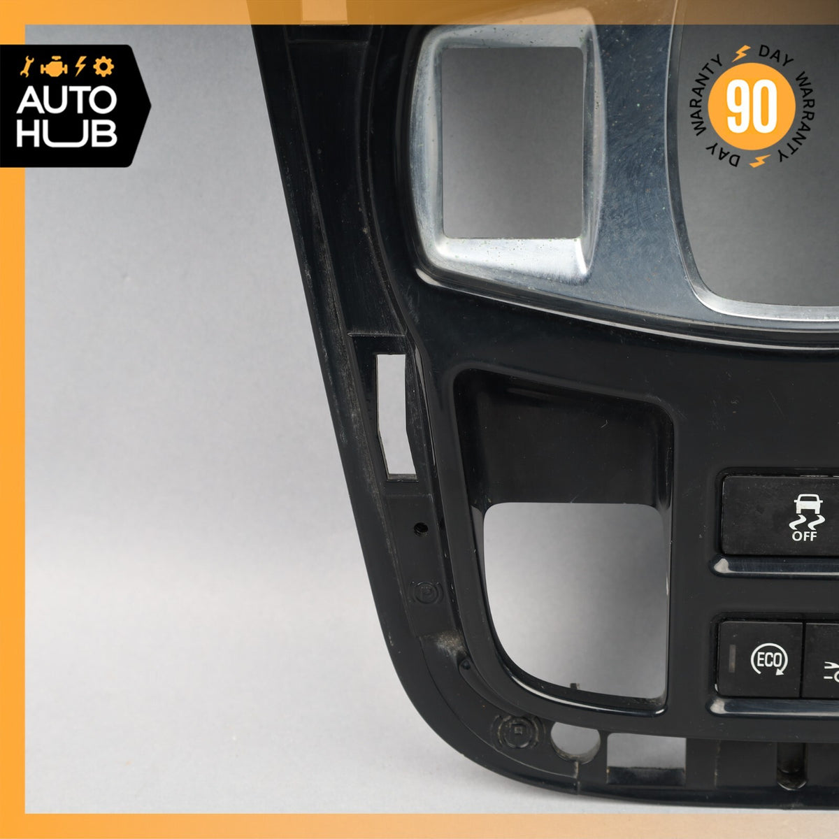 14-24 Jaguar X152 F-Type Center Console Gear Shifter Bezel Piano Black OEM - photo 5