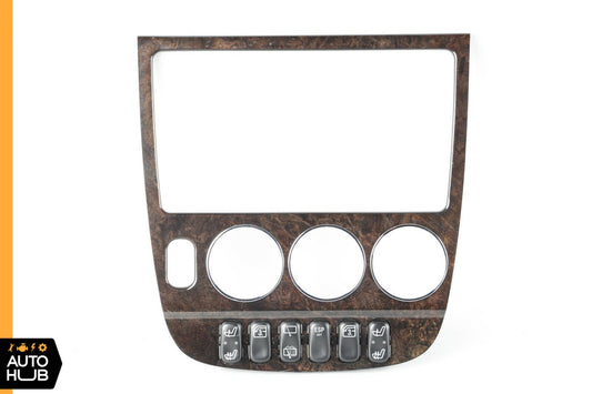 98-01 Mercedes W163 ML320 ML430 ML55 Center Console Trim Panel Bezel Wood OEM - photo 1