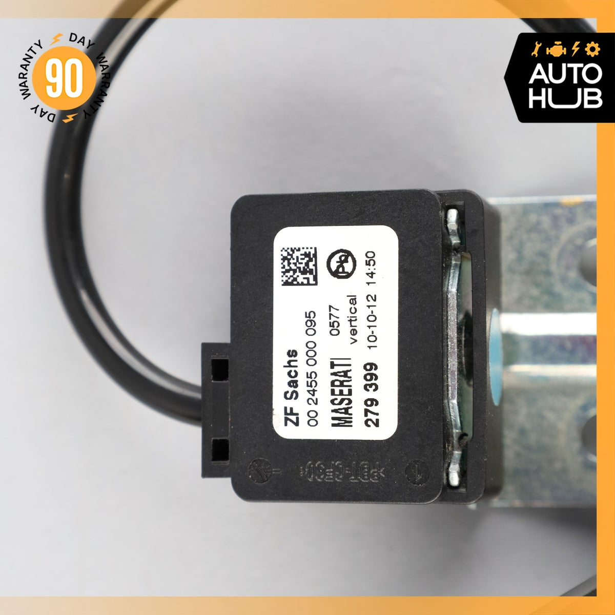 02-19 Maserati Quattroporte GranTurismo S Vertical Acceleration Sensor OEM 51k - photo 8