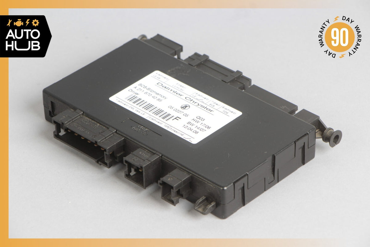 03-12 Mercedes W164 ML550 R350 CLS550 SLK350 Seat Control Module Left Side OEM - photo 4