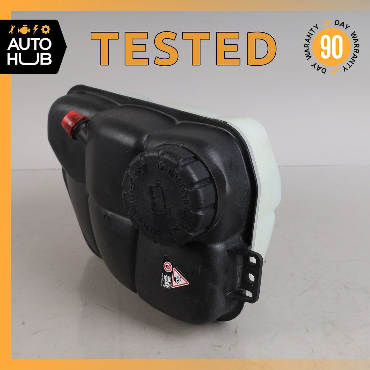 03-11 Mercedes W211 E350 CLS550 Coolant Reservoir Overflow Expansion Tank OEM - photo 1