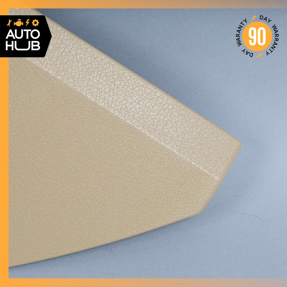 07-09 Mercedes W211 E350 E320 E550 Right Dashboard Trim Cover Panel Beige OEM - photo 2