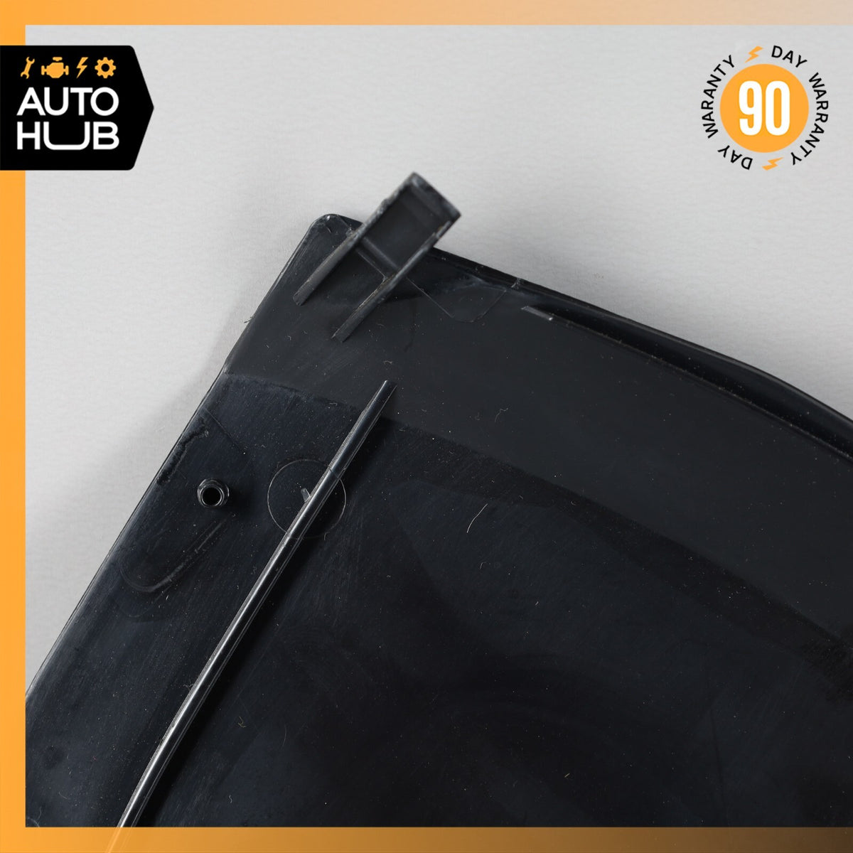 07-09 Mercedes W211 E63 AMG E550 E350 Left Dashboard Trim Cover Panel Black OEM - photo 7